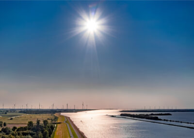 Windenergie windmolenpark